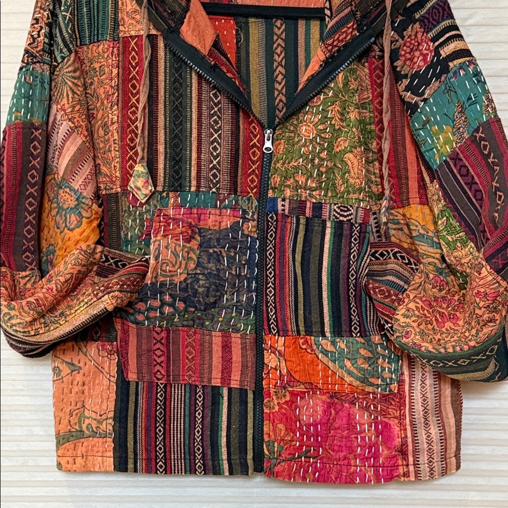 Kantha M/L Patchwork Jacket - image 3